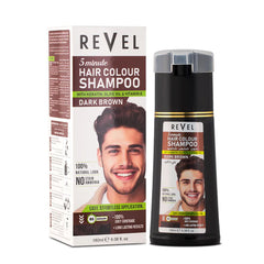 Revel Hair Colour Shampoo (Dark Brown)